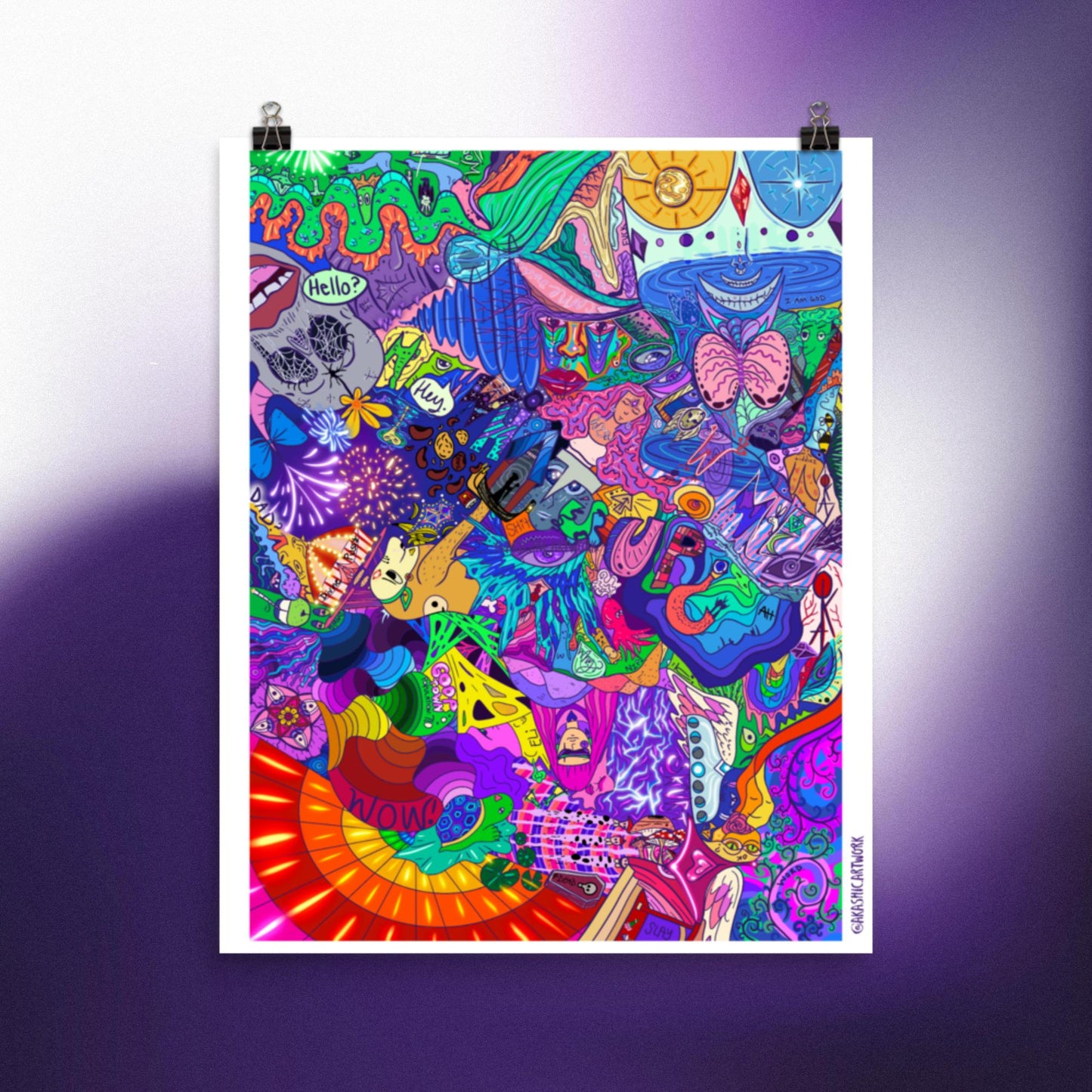 King Photo Paper Poster