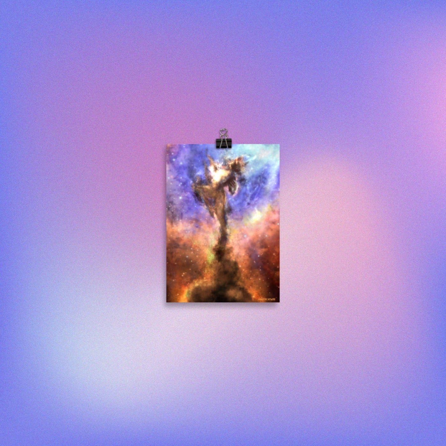 Nebula Man Print