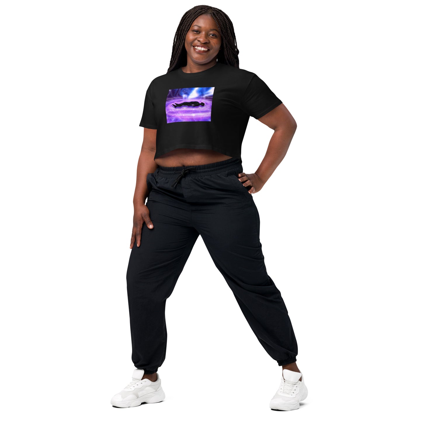 Vibing crop top