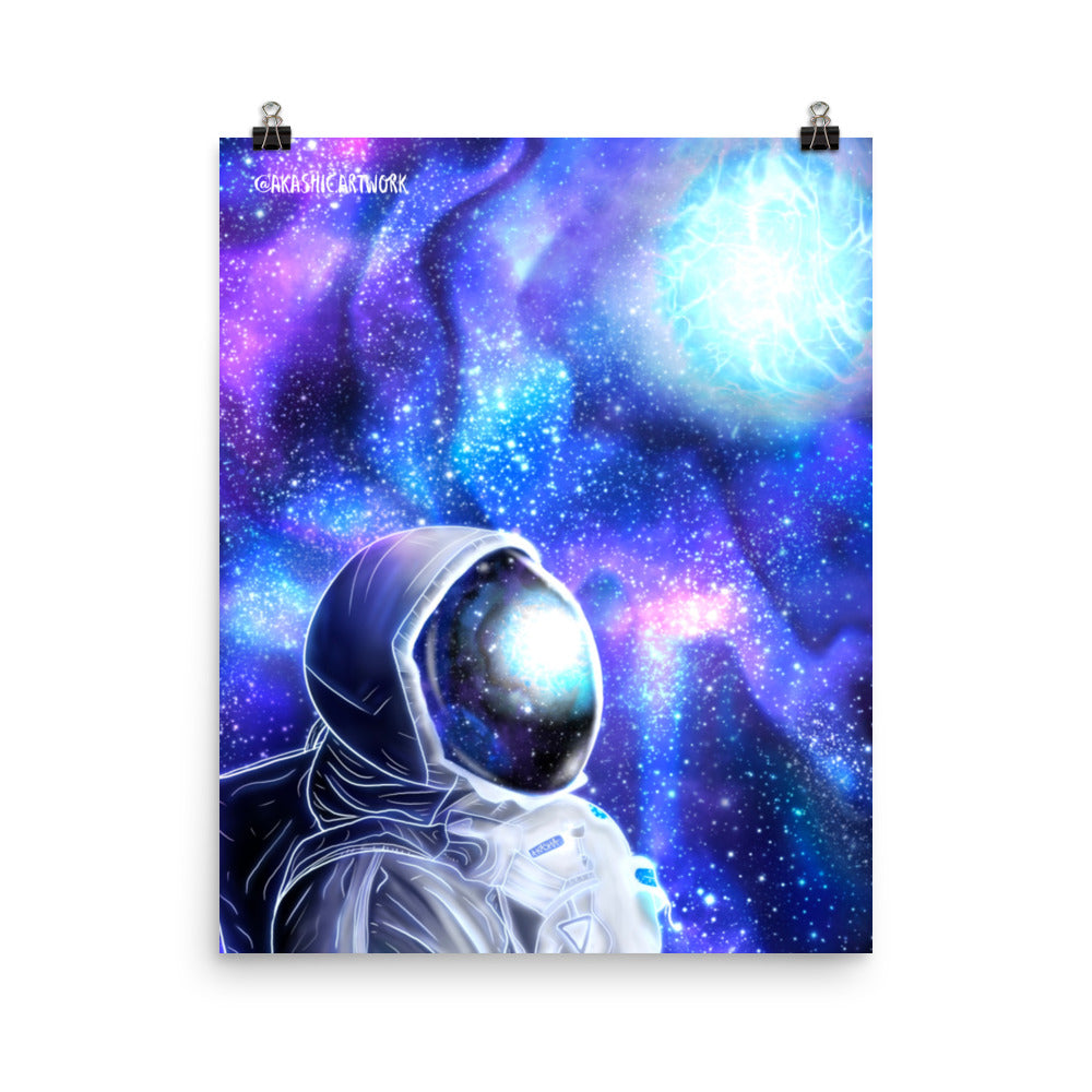 Staring into Space Poster