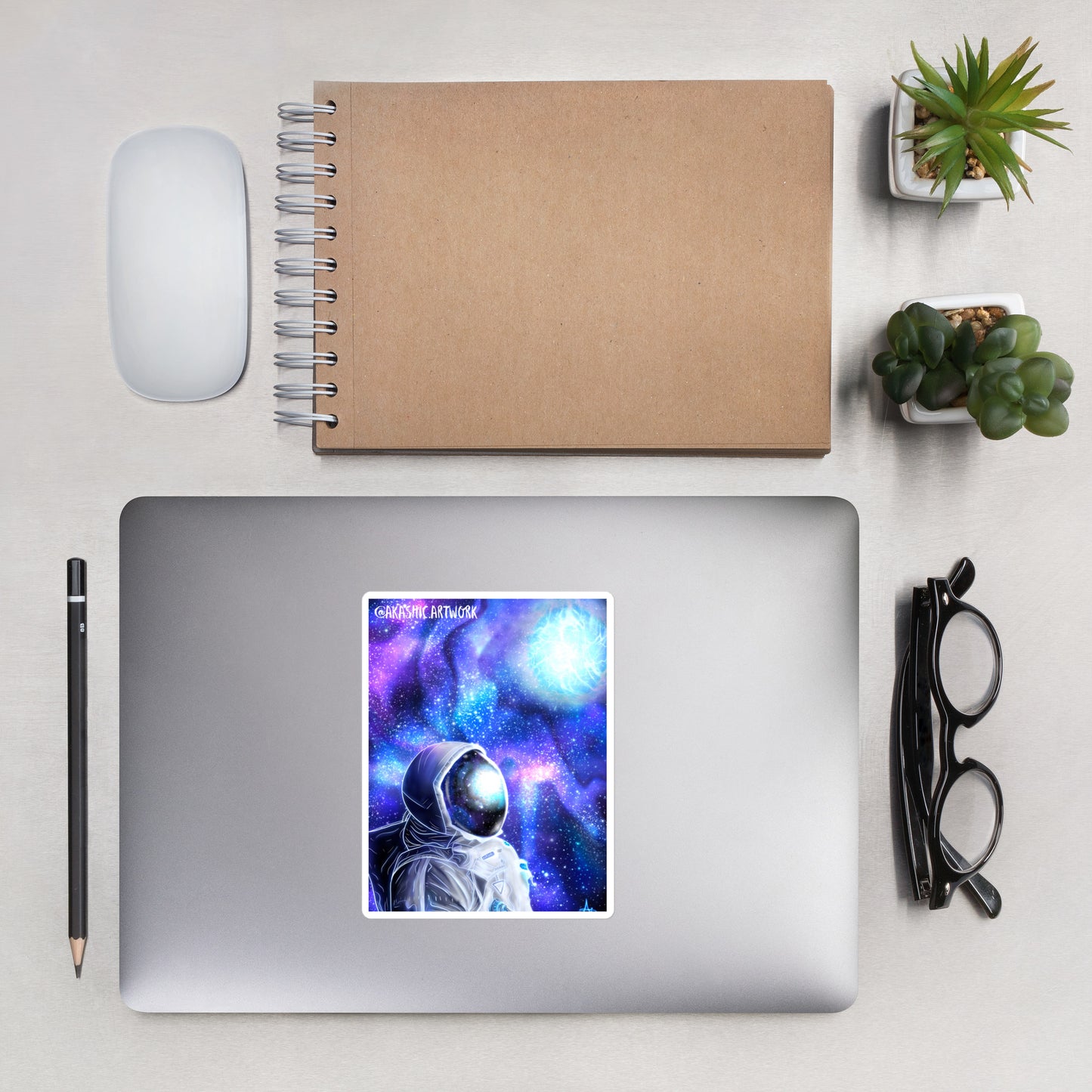 Staring into space stickers