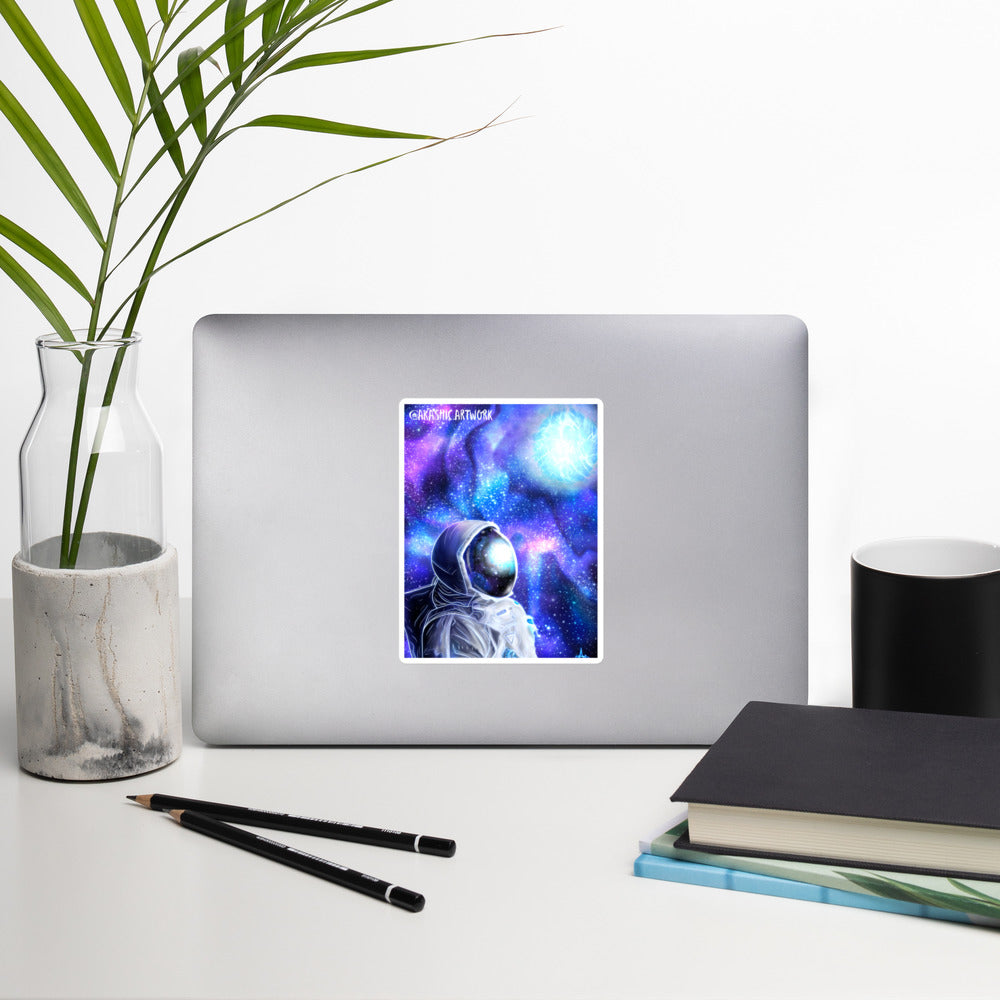 Staring into space stickers