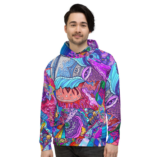 Dreamland all over print hoodie