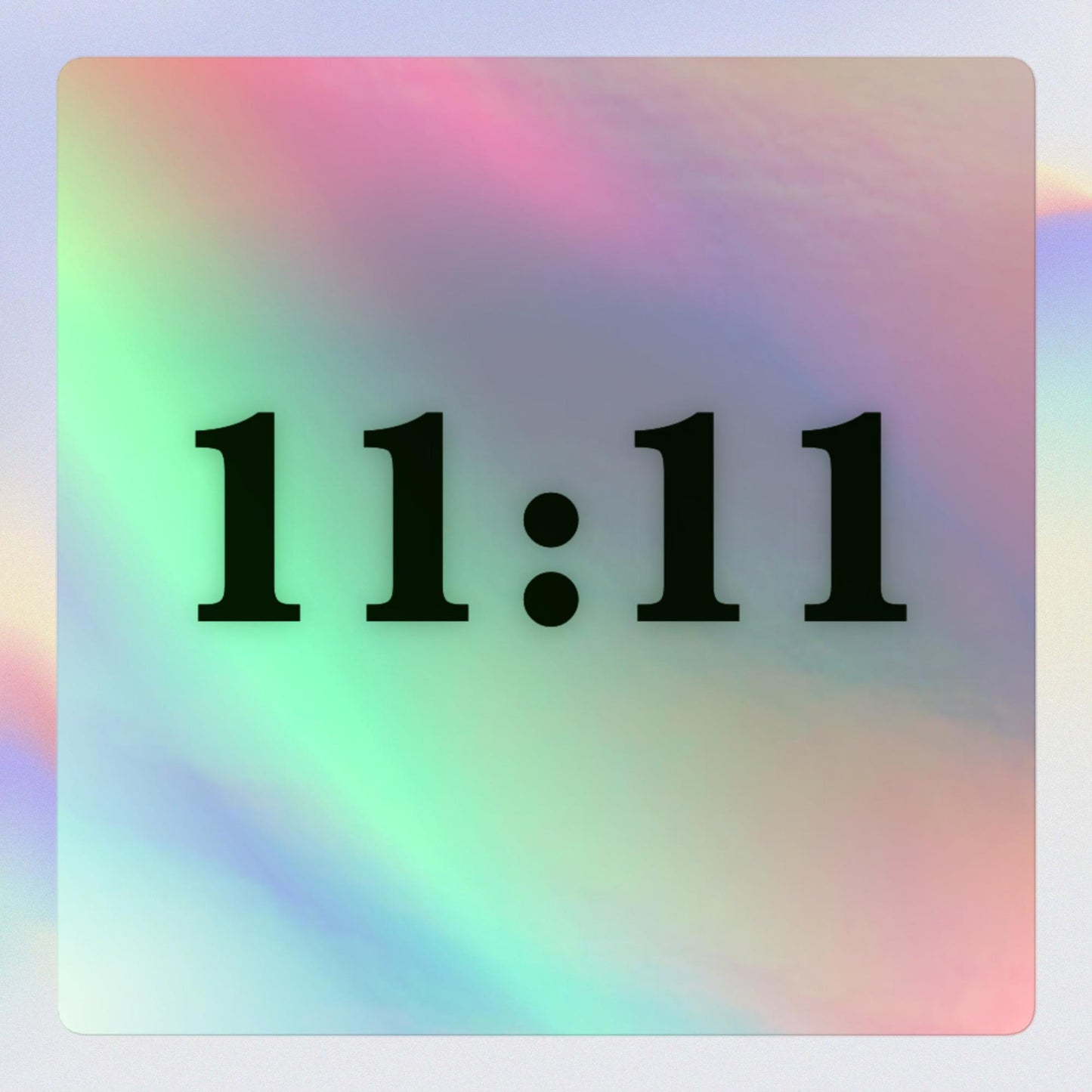 11:11 Holographic stickers