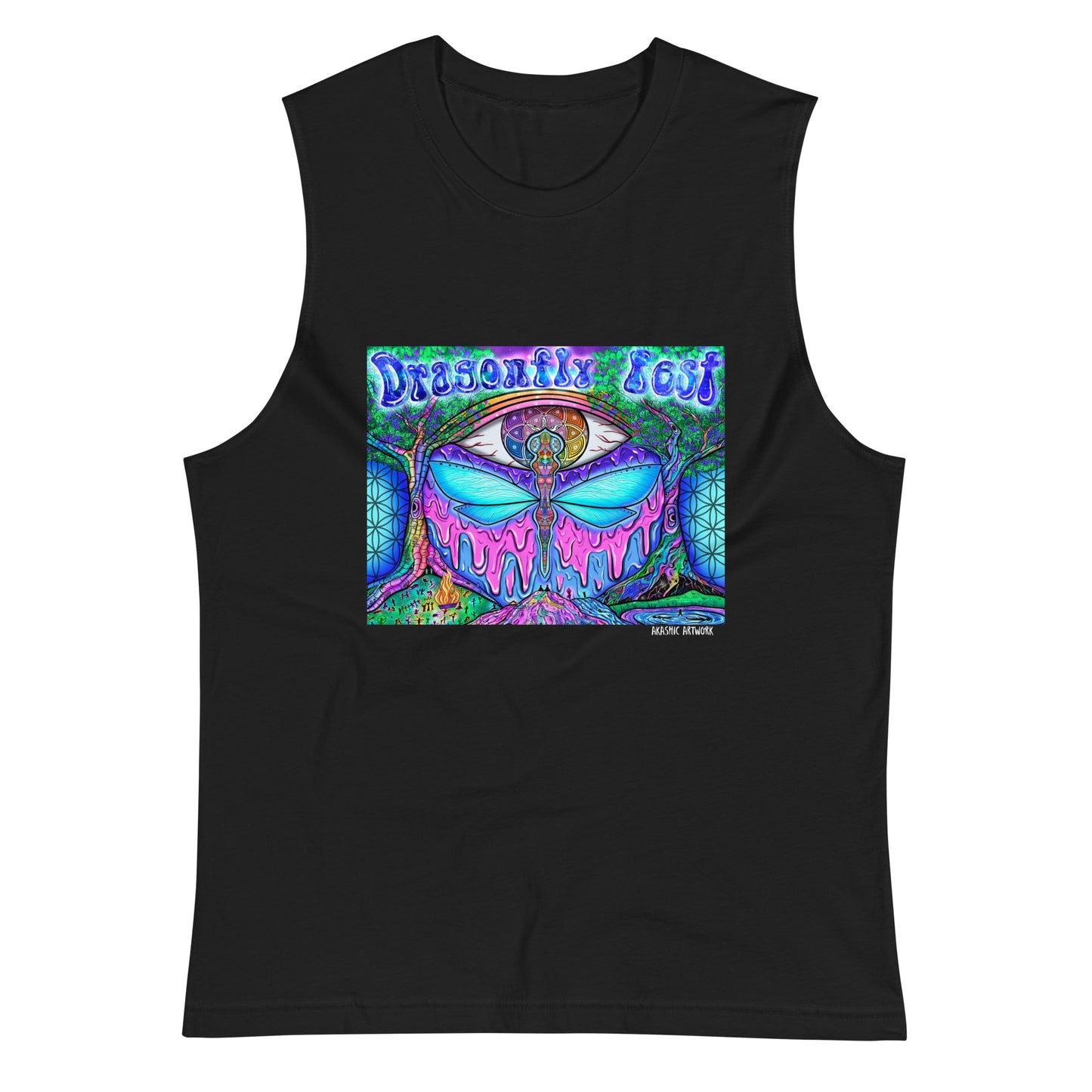 Dragonfly Fest muscle Shirt