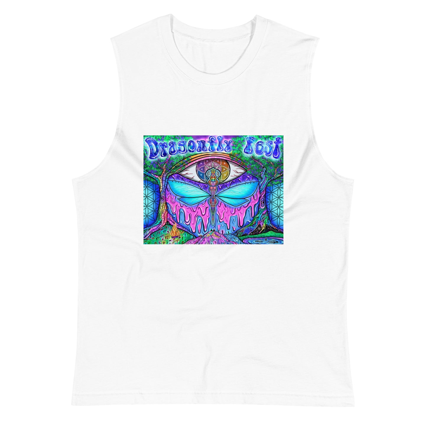 Dragonfly Fest muscle Shirt