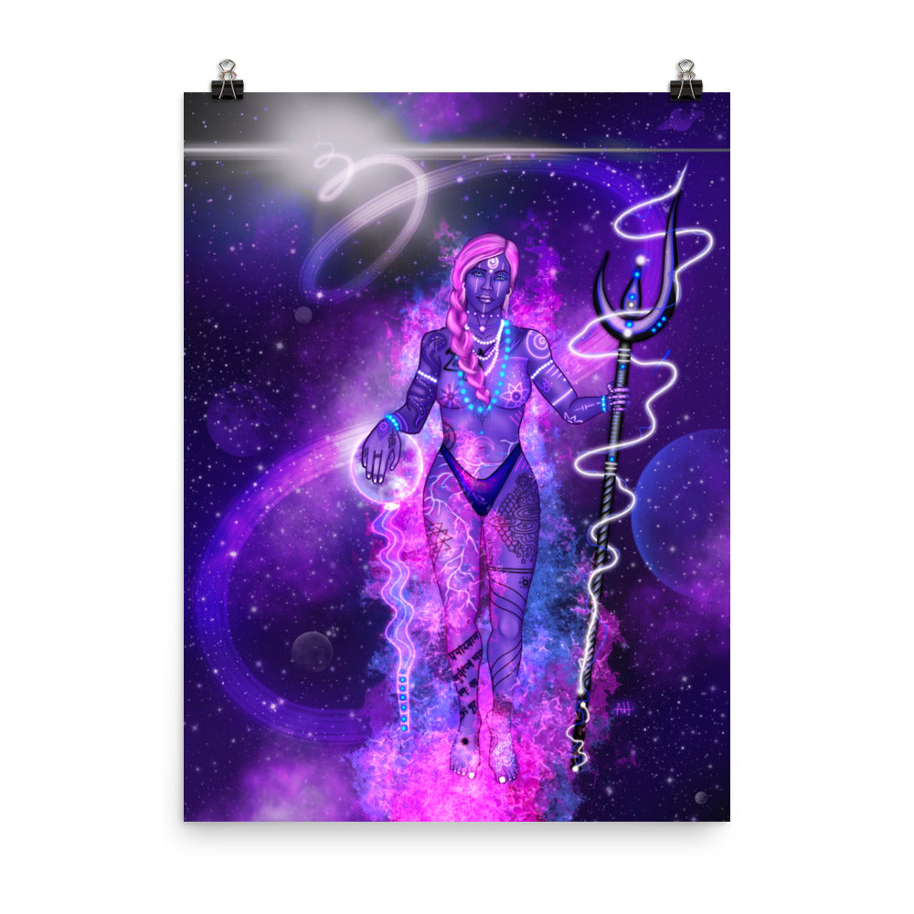 Cosmic Princess Poster