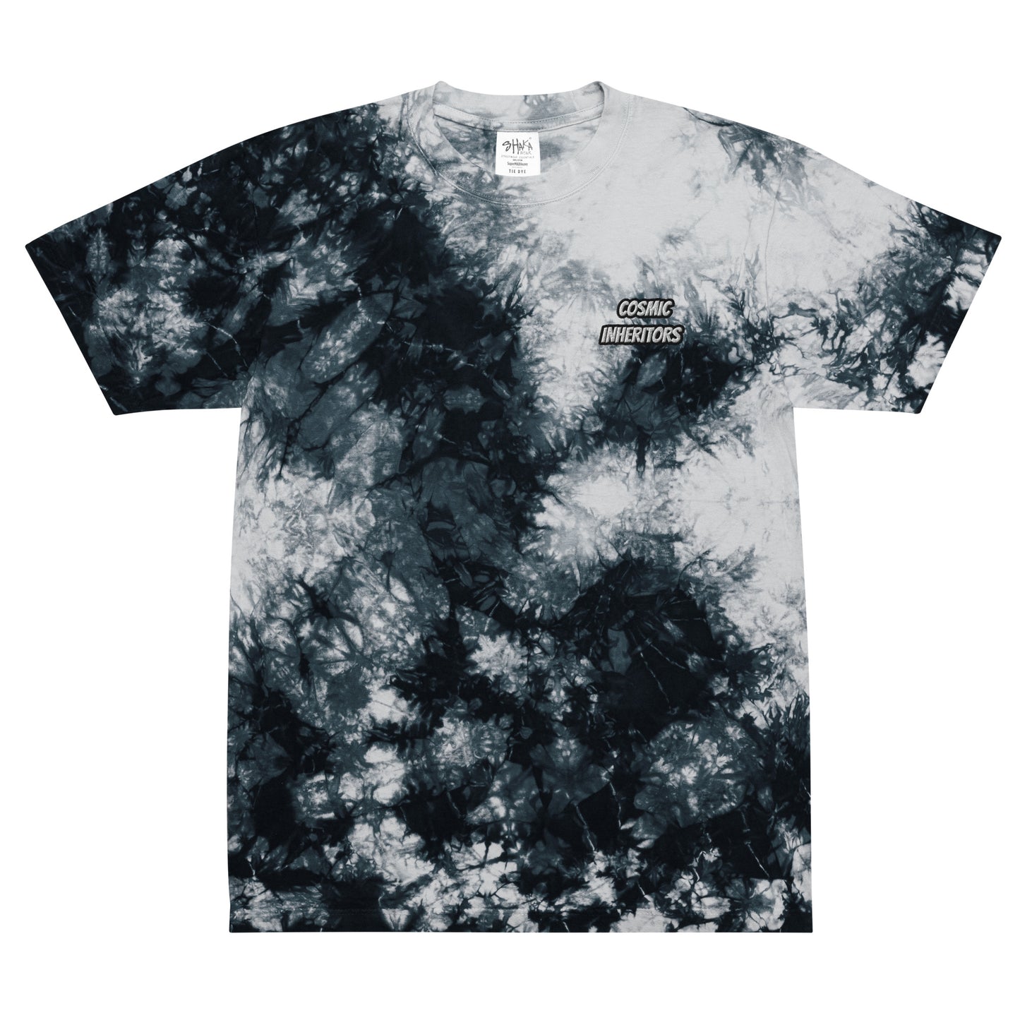 Cosmic inheritors Oversized tie-dye t-shirt