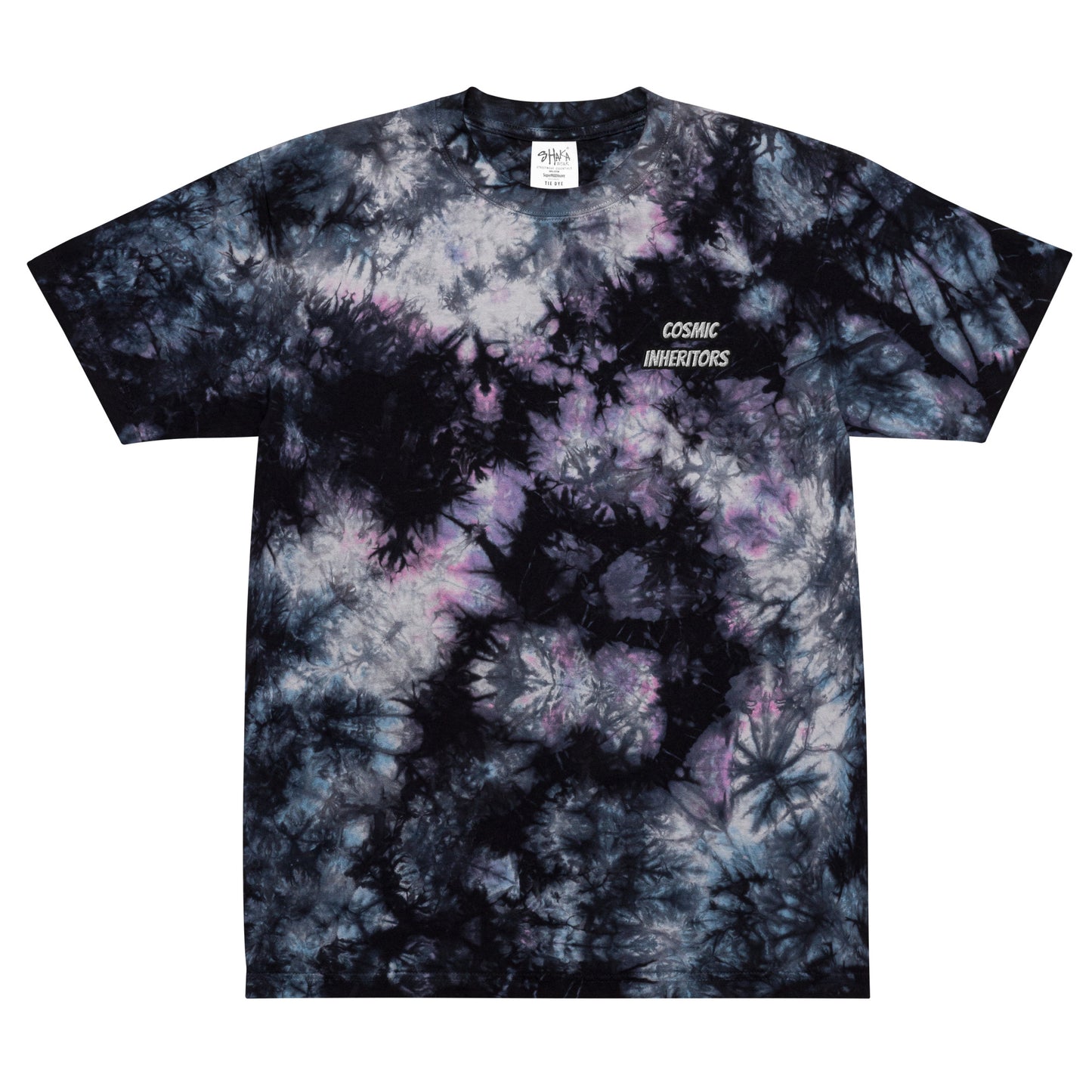 Cosmic inheritors Oversized tie-dye t-shirt