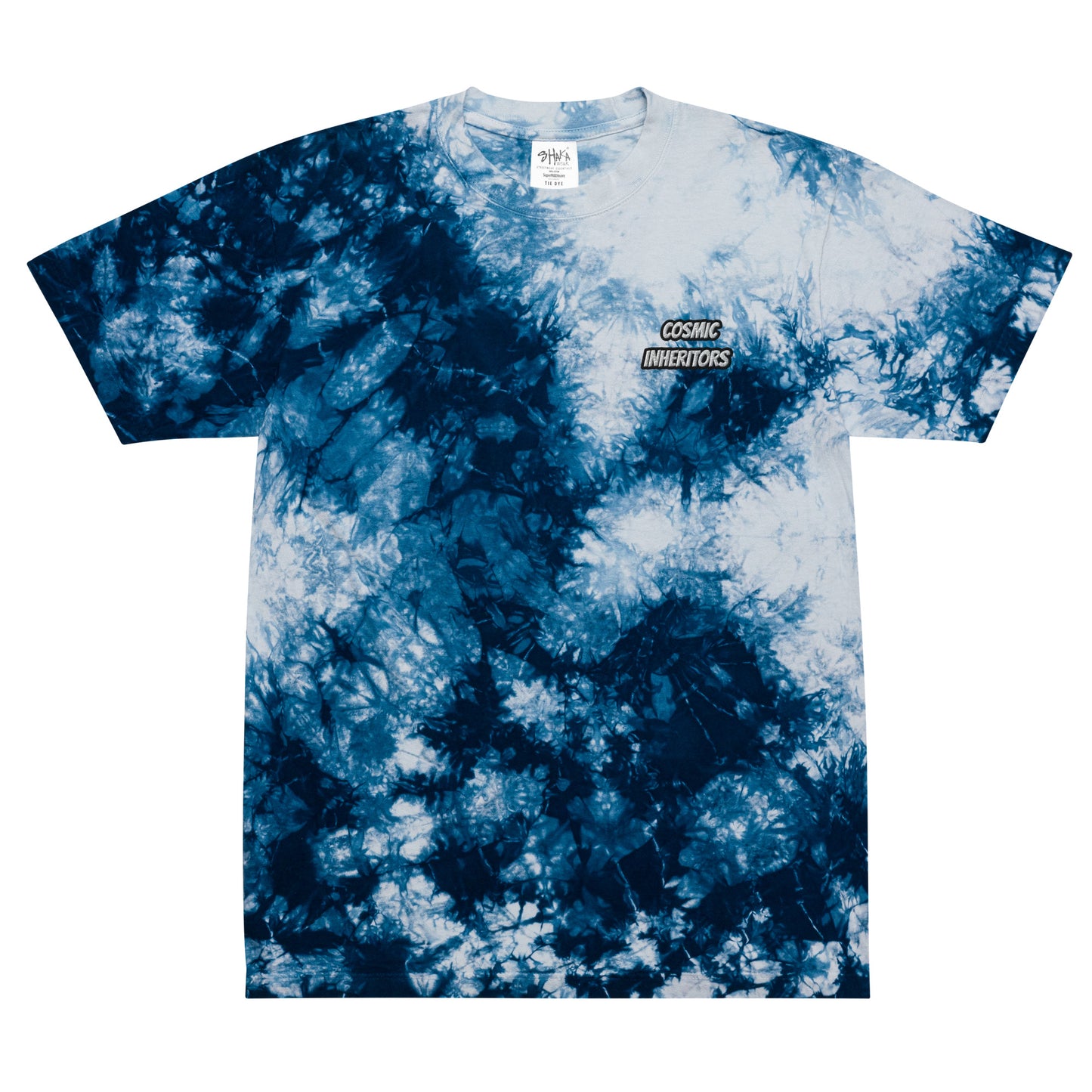 Cosmic inheritors Oversized tie-dye t-shirt